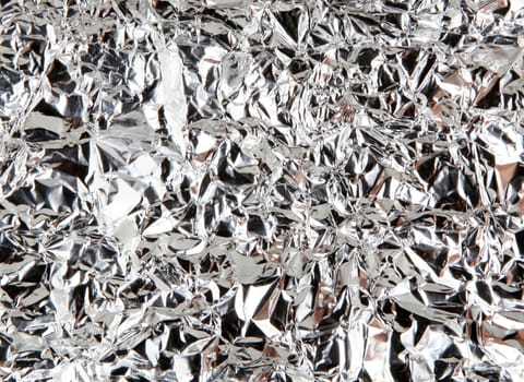 Silver foil background