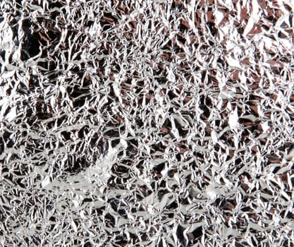 Silver foil background