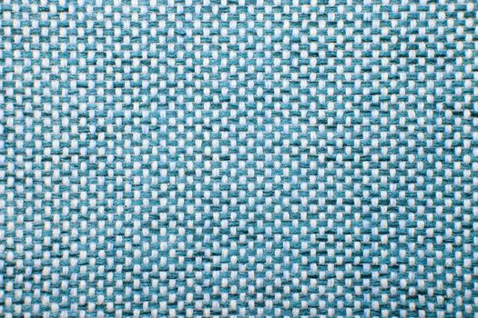 Blue checkered Rough Fabric Texture, Pattern, Background