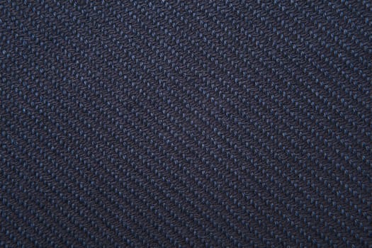 navy twill weave fabric pattern texture background closeup