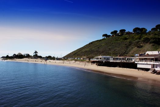 Malibu Lagoon State Beach in Malibu, California