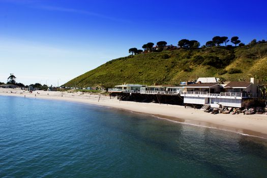 Malibu Lagoon State Beach in Malibu, California