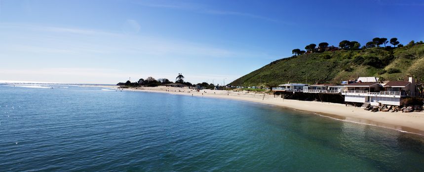 Malibu Lagoon State Beach in Malibu, California