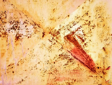 background or texture Abstract rusty paint on metal
