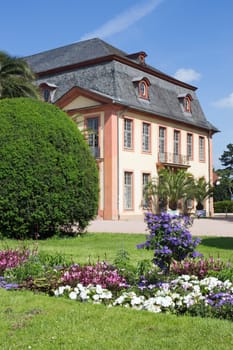 Orangerie garden in Darmstadt (Hesse, Germany)