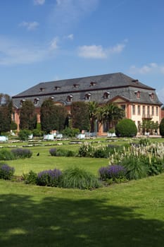 Orangerie garden in Darmstadt (Hesse, Germany)