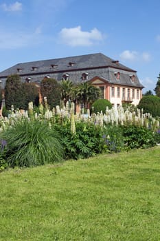 Orangerie garden in Darmstadt (Hesse, Germany)