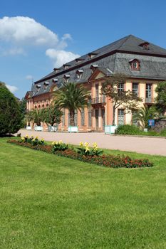 Orangerie garden in Darmstadt (Hesse, Germany)