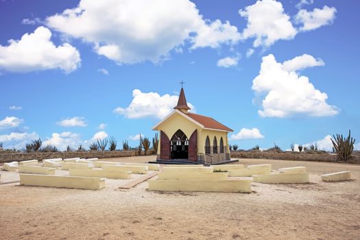 Alto Vista Chapel on Aruba island in the Caribbean