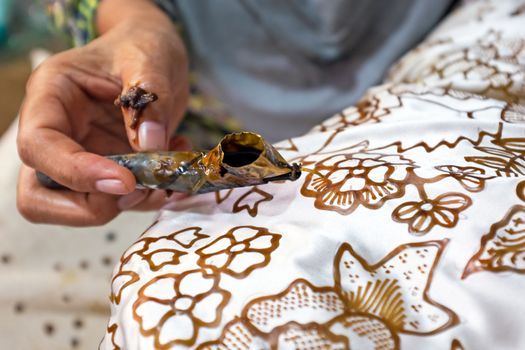 Batik Painting On Fabric