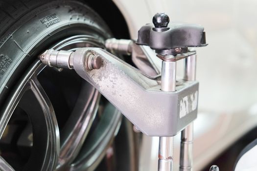 Auto wheel alignment in auto service,Wheel Alignment.