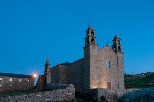 Nosa Senora da Barca Sanctuary, in Muxia, A Coruna, Spain