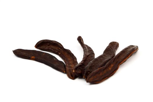 Carob on the most natural and white ground