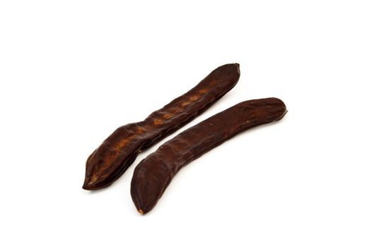 Carob on the most natural and white ground