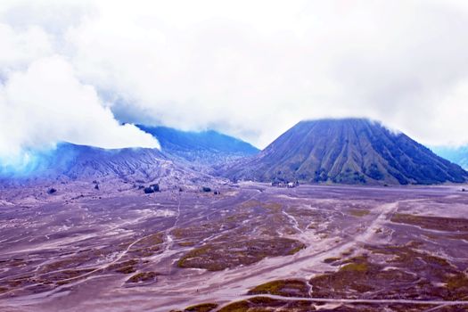 Mount Bromo volcano in Bromo Tengger Semeru National Park, East Java, Indonesia