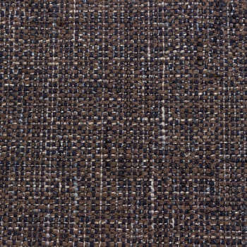 Rustic canvas fabric texture in brown and black  color. Square shape
