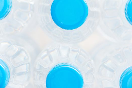 Close-up plastic bottle of drinking water