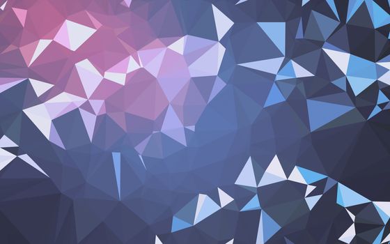 Abstract low poly background, geometry triangle, mosaic pastel color background