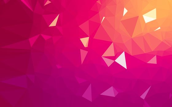 Abstract low poly background, geometry triangle, mosaic pastel color background