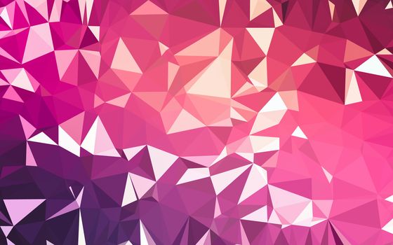 Abstract low poly background, geometry triangle, mosaic pastel color background