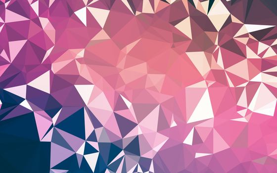 Abstract low poly background, geometry triangle, mosaic pastel color background