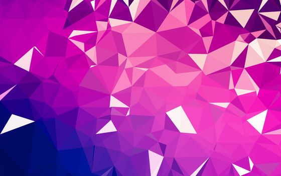 Abstract low poly background, geometry triangle, mosaic pastel color background