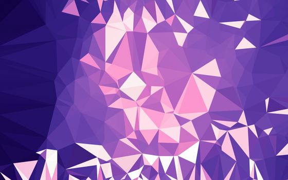 Abstract low poly background, geometry triangle, mosaic pastel color background