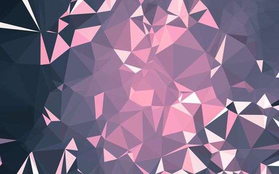 Abstract low poly background, geometry triangle, mosaic pastel color background