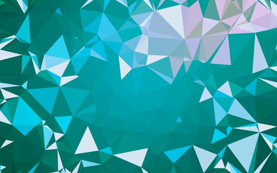 Abstract low poly background, geometry triangle, mosaic pastel color background