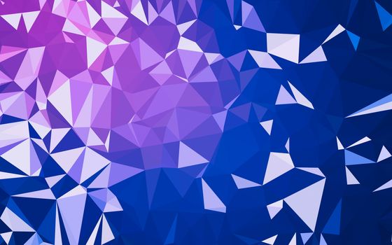 Abstract low poly background, geometry triangle, mosaic pastel color background