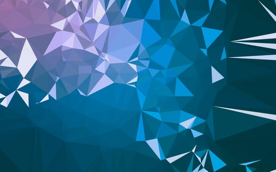 Abstract low poly background, geometry triangle, mosaic pastel color background