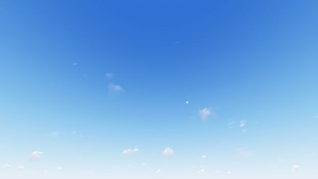 Cloudy blue sky abstract background, blue sky background with tiny clouds, 3d rendering

