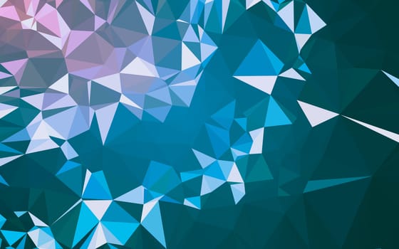 Abstract low poly background, geometry triangle, mosaic pastel color background