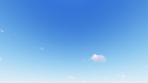 Cloudy blue sky abstract background, blue sky background with tiny clouds, 3d rendering

