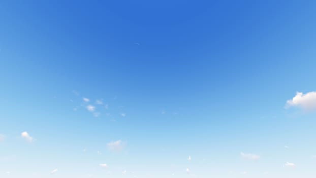 Cloudy blue sky abstract background, blue sky background with tiny clouds, 3d rendering

