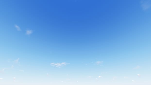 Cloudy blue sky abstract background, blue sky background with tiny clouds, 3d rendering

