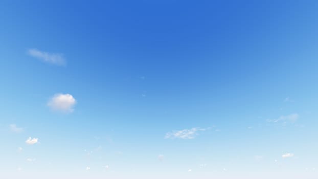 Cloudy blue sky abstract background, blue sky background with tiny clouds, 3d rendering

