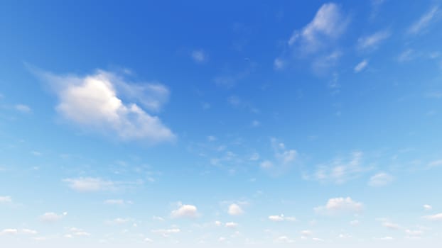 Cloudy blue sky abstract background, blue sky background with tiny clouds, 3d rendering

