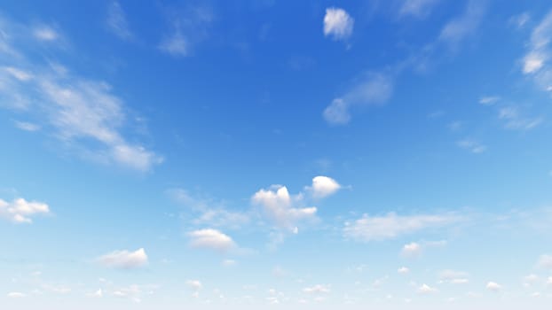 Cloudy blue sky abstract background, blue sky background with tiny clouds, 3d rendering

