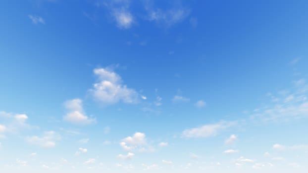 Cloudy blue sky abstract background, blue sky background with tiny clouds, 3d rendering

