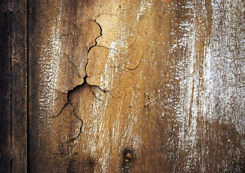 abstract background or texture rift the old ocher coat