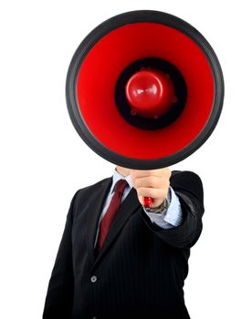 Make yourself heard with a very large megaphone