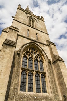 Corsham parish church in the market town of Corsham, Cotswolds, UK