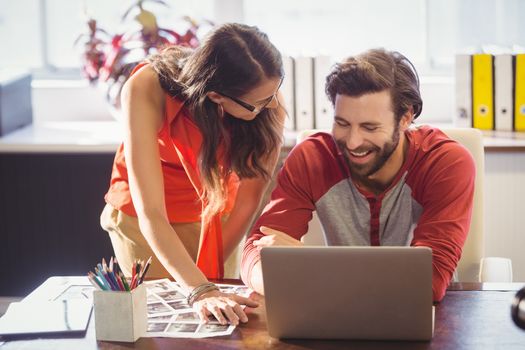 Business people working together in office