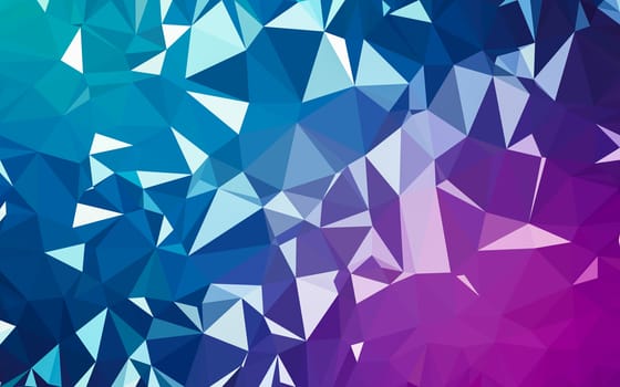 Abstract low poly background, geometry triangle, mosaic pastel color background