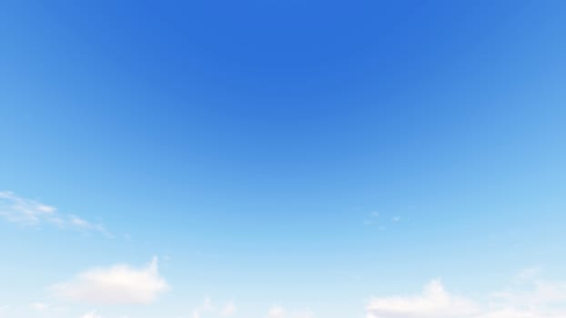 Cloudy blue sky abstract background, blue sky background with tiny clouds, 3d rendering

