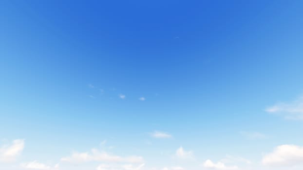 Cloudy blue sky abstract background, blue sky background with tiny clouds, 3d rendering

