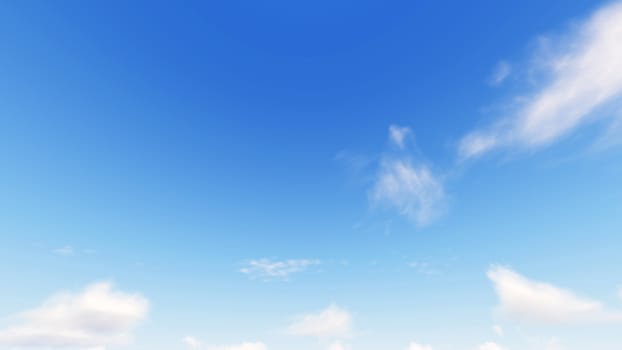 Cloudy blue sky abstract background, blue sky background with tiny clouds, 3d rendering

