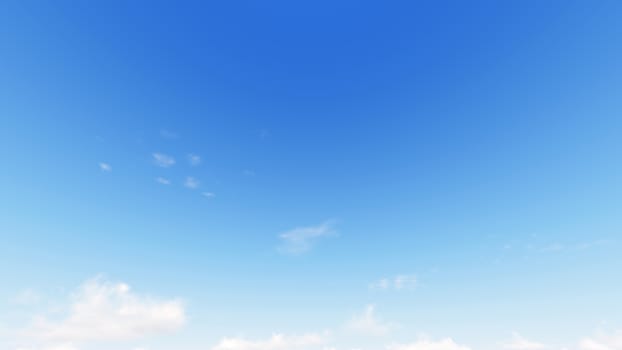 Cloudy blue sky abstract background, blue sky background with tiny clouds, 3d rendering

