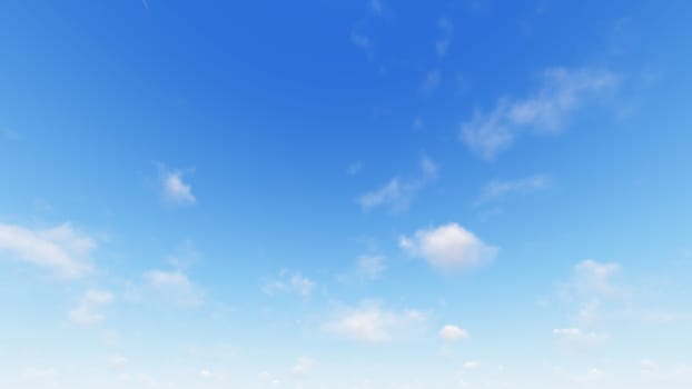 Cloudy blue sky abstract background, blue sky background with tiny clouds, 3d rendering

